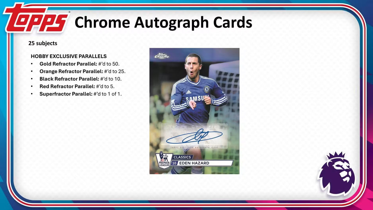 2026/27 Topps Premier League EPL Soccer Hobby Box