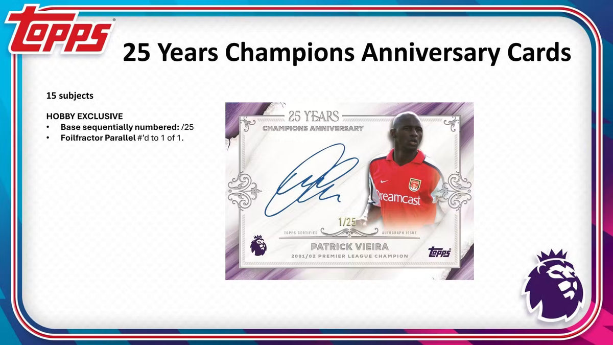 2026/27 Topps Premier League EPL Soccer Hobby Box