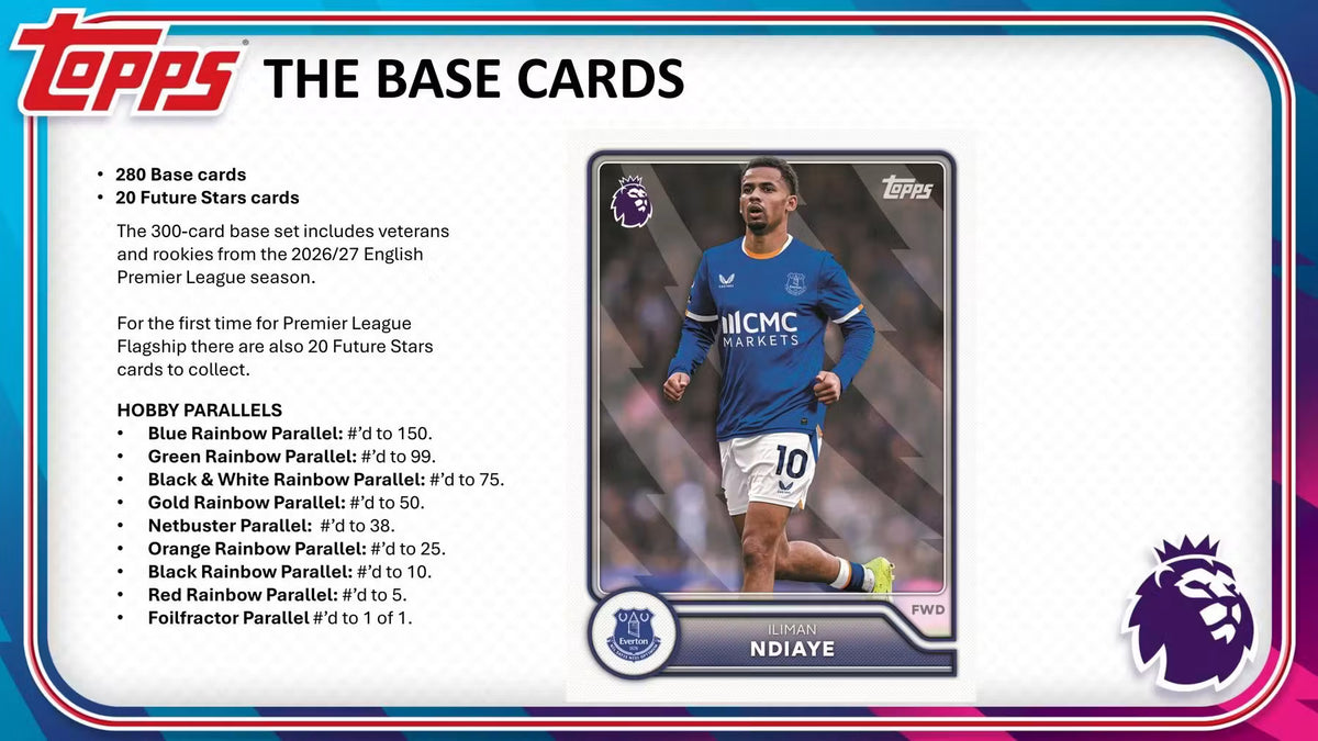 2026/27 Topps Premier League EPL Soccer Hobby Box