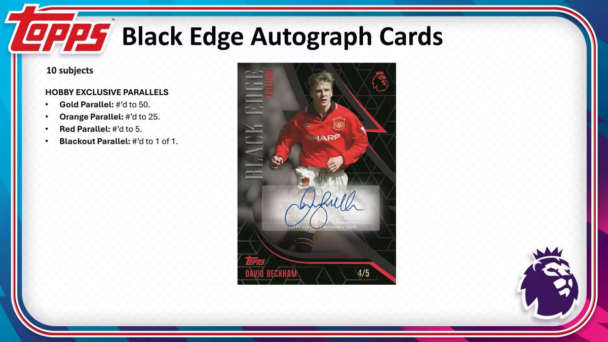 2026/27 Topps Premier League EPL Soccer Hobby Box