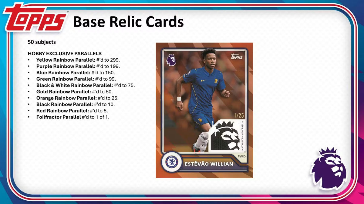 2026/27 Topps Premier League EPL Soccer Hobby Box