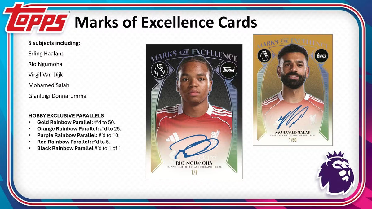 2026/27 Topps Premier League EPL Soccer Hobby Box
