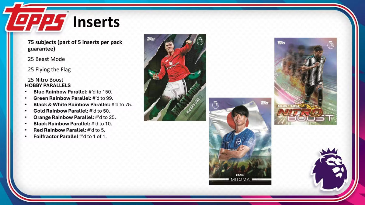 2026/27 Topps Premier League EPL Soccer Hobby Box