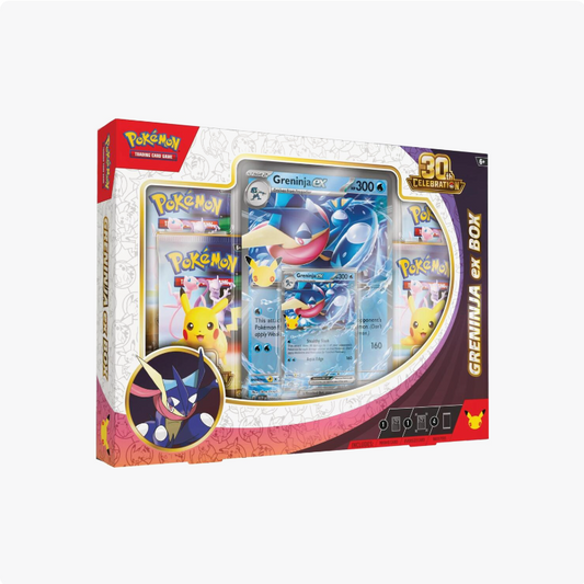 Pokemon 30th Celebration Greninja ex Box