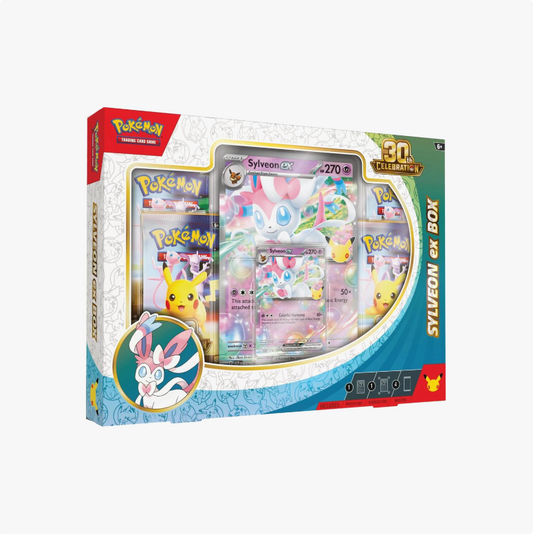 Pokemon 30th Celebration Sylveon ex Box
